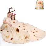 Mermaker Burrito Tortilla Taco Blanket 71 Inches For Adult Kids, Realistic To.... Fixed Price $29.78.