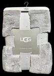 Ugg Dawson Glacier Gray Baby Blanket Lovey 30 X 45 Throw Nwt. Fixed Price $98.10.