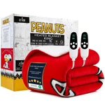 Get Trend Peanuts Snoopy Heated Blanket Electric King Size Luxurious Fleece. Fixed Price $138.08.