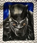 Northwest Black Panther Throw Blanket 40 X 48. Fixed Price $9.95.
