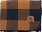 Legendary Whitetails Cabin Wool Throw Blanket Golden Night Plaid Blue Yellow New. Fixed Price $28.00.