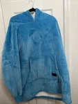 Euc Kids Solaris Blue Blanket Sweatshirt Wearable Sherpa Youth, 7-15 Yr. Fixed Price $15.99.