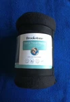 New Brookstone Fleece Travel Blanket Soft Unisex Large 50"X60" Black. Fixed Price $15.99.