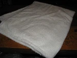 New Lands End Cloud Fleece Throw Blanket 50" X 62" Polyester. Fixed Price $25.00.