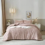Eavd Vintage Garden Floral Comforter Set King Grayish Pinkish Soft Microfiber.... Fixed Price $89.93.