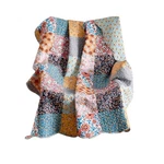 Barefoot Bungalow Carlie Accessory Throw - Calico 50X60. Fixed Price $45.79.