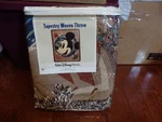 New Vintage Mickey Mouse Walt Disney World Parks Tapestry Throw Blanket 60X50. Fixed Price $42.50.