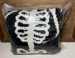 Pottery Barn Mr. Bones Fair Isle Knit Jacquard Throw. Fixed Price $99.00.