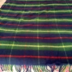 Vintage Mary Stadium Fringed Throw Blanket Scotch Plaid 54 X60 New. Fixed Price $39.95.
