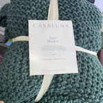 King Knit Blanket Dark Teal - Casaluna. Fixed Price $52.99.