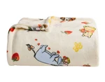 The Big One Winnie Pooh Throw Blanket 60X72 Soft Plush Tigger Spring. Fixed Price $25.00.