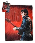 Elvis Presley '68 Comeback 50" X 60" Throw Blanket. Fixed Price $32.99.