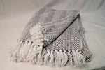 Dii Herringbone Stripe Decorative Throw Gray Full. Fixed Price $19.99.