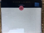 Nip Ralph Lauren Hayes Bed Blanket Wool Blend King Size Cream Ivory Off White. Fixed Price $198.00.