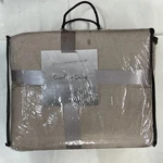 Coastline Living 50 70 Beige Quilted Throw Blanket Home Textile New. Fixed Price $44.99.