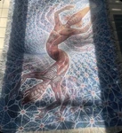 Alex Grey Art Tapestry Blanket Study For The Great Turn Limited Edition. Fixed Price $245.00.