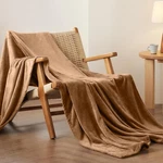 Luxury Cool Fleece Soft Warm Cozy Twin Queen Size Throw 310 Gsm. Fixed Price $17.99.