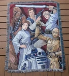 Northwest Company Star Wars Rebel Forces Woven Tapestry Throw Blanket 48" X 60". Fixed Price $59.95.