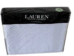 Ralph Lauren Kaia Cornflower Blue Lightweight Full/queen Coverlet Blanket. Fixed Price $98.99.