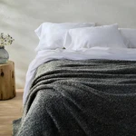 Full/queen Boucle Blanket Blue/gray Blend - Casaluna. Fixed Price $32.99.