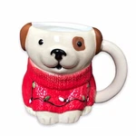 Kohls Nicholas Square Dog Christmas Sweater 12OZ Coffee Tea Mug Decor Holiday. Fixed Price $8.07.