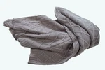 Excel 100% Pure Cotton Diamond Knit With Decorative Oversize Throw (50" 70"). Fixed Price $36.25.