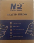 Madison Park MP2 Heated Throw Electric Blanket 3 Settings Ul Certified. Fixed Price $24.99.