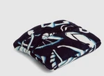 Vera Bradley Fleece Travel Blanket 60"X 45" MSRP$55 Shore Enough Blue New. Fixed Price $28.00.