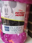 The Big One Oversized Plush Halloween Disney Mickey Mouse Throw Blanket - 5'X6'. Fixed Price $29.95.