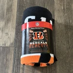 Cincinnati Bengals Nfl Northwest 50"X60" Fleece Blanket Throw. Fixed Price $24.99.