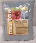 Martex Supersoft King Size Fleece Blanket Slate Blue. Fixed Price $29.95.