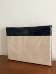 New Ralph Lauren Weston Park Watterson Camel Gold Knit Throw Blanket 54" X 72". Fixed Price $175.00.