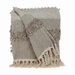 Parkland Collection Neil Eclectic Beige 52" X 67" Woven Handloom Throw. Fixed Price $92.90.