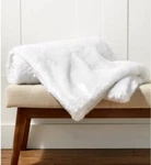 Hotel Collection Lynx 50X70 Faux Fur Throw, White 10/7. Fixed Price $59.99.