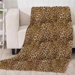 Beautiful Leopard Print 3D Warm Plush Fleece Blanket Picnic Sofa Couch. Fixed Price $56.67.