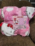 Hello Kitty Valentines Hearts Plush Blanket Twin 60X90IN Pink Jay Franco & Sons. Fixed Price $59.49.