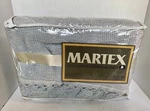 Martex Cotton Thermal Woven Blanket Throw Usa 50X60 Fringe Gray Vintage New Nos. Fixed Price $25.87.
