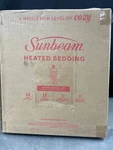 Sunbeam Electric Royal Luxe Microplush Heated Blanket, Settings, 12-HOUR. Fixed Price $42.74.
