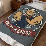 Popeye Sailor Blanket. Fixed Price $55.99.