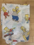 Vintage 1990 The Bibb Company Simpsons Twin Fitted Sheet Matt Groening. Fixed Price $25.00.
