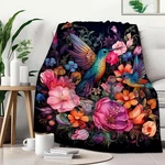 Hummingbird Throw Blanket For Couch Sofa Bed, Soft. Fixed Price $25.19.