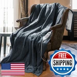 Shodu Heated Blanketsoft Flannel Throw Blanketfast Heating Electric. Fixed Price $68.72.
