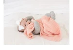 Saranoni Bamboni Baby Blanket Luxury Plush Super Soft 15X20 Peach. Fixed Price $6.00.