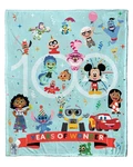 Northwest Disney 100 Silk Touch Throw Blanket, 50" X 60", Years Of Wonder. Fixed Price $24.59.