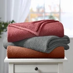 Victoria Mink Texture & Double Layer Luxury Weighted Fluffy Warm Fleece Blanket. Fixed Price $93.60.