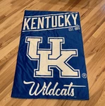 University Of Kentucky Wildcats Weighted Blanket 40" X 60" 6LBS. Blue/white. Fixed Price $17.85.