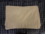 Vintage Woolrich Home Fleece Blanket 92 X 86 White Cream Queen King Size. Fixed Price $40.00.