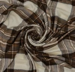 Prince Of Scots Highland Tartan Tweed Pure Wool Throw 72"X59"LINDSAY BURGUNDYR13. Fixed Price $69.00.