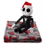 Santa Jack Skellington Nightmare Before Christmas Plush And Blanket Throw. Fixed Price $29.99.
