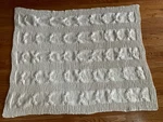 Amity Home Cable Knit Throw 100% Cotton 50 X60 Cream. Fixed Price $65.00.